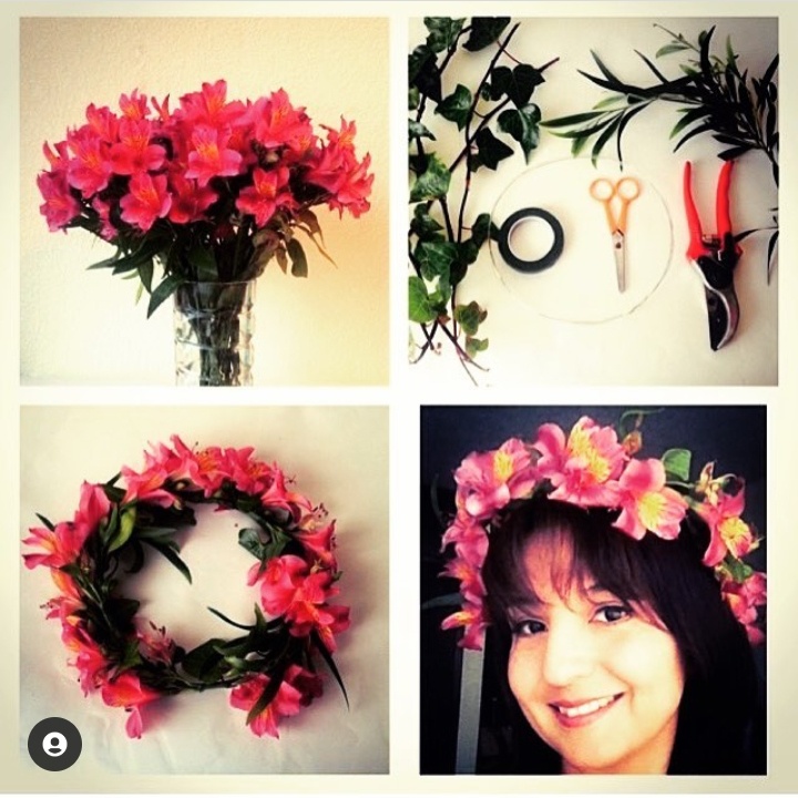 Accesorios florales Corona de Flores Brisadi Boutique Floral